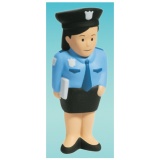 Police Woman Stress Relievers (Custom)